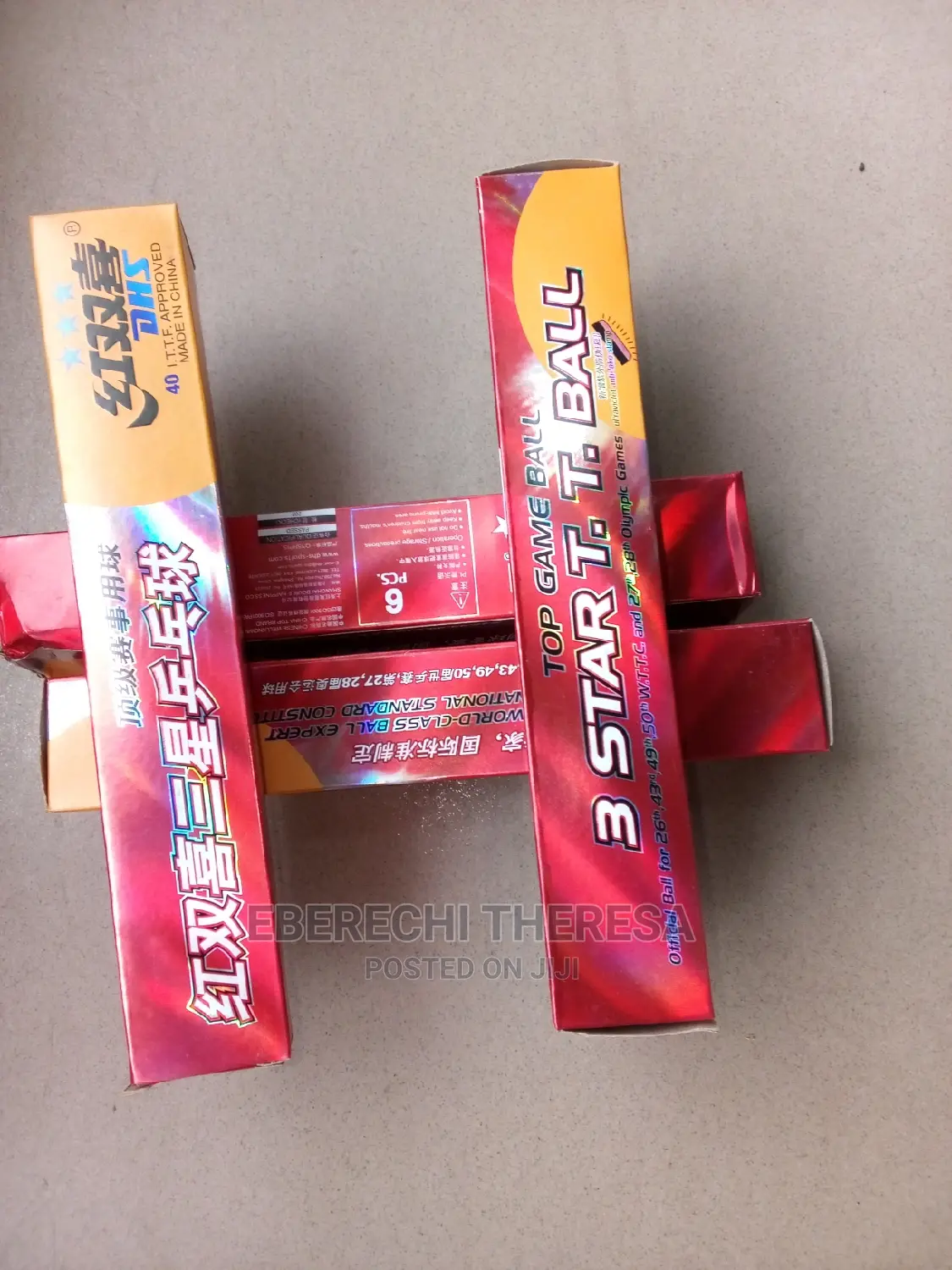6in 1 Table Tennis Egg