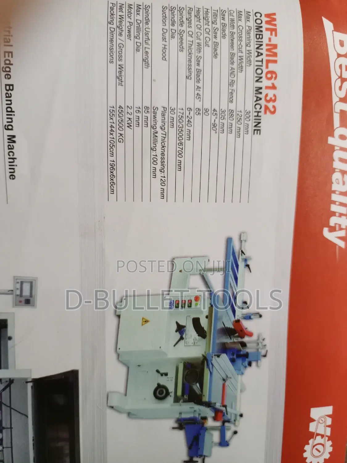 Combination Heavy Duty Machine