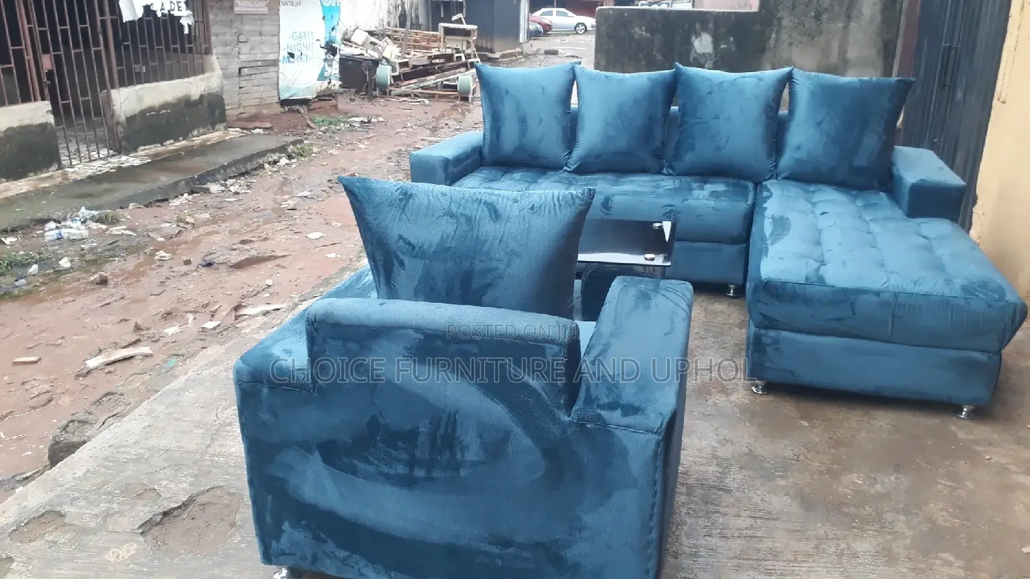 Sofa Set of Chair Connally Unit Plus One Singer to Go There