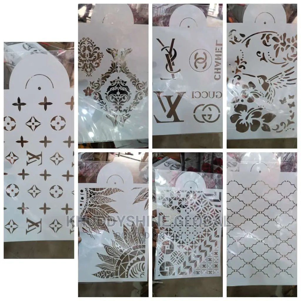Reusable Drawing Stencils Craft