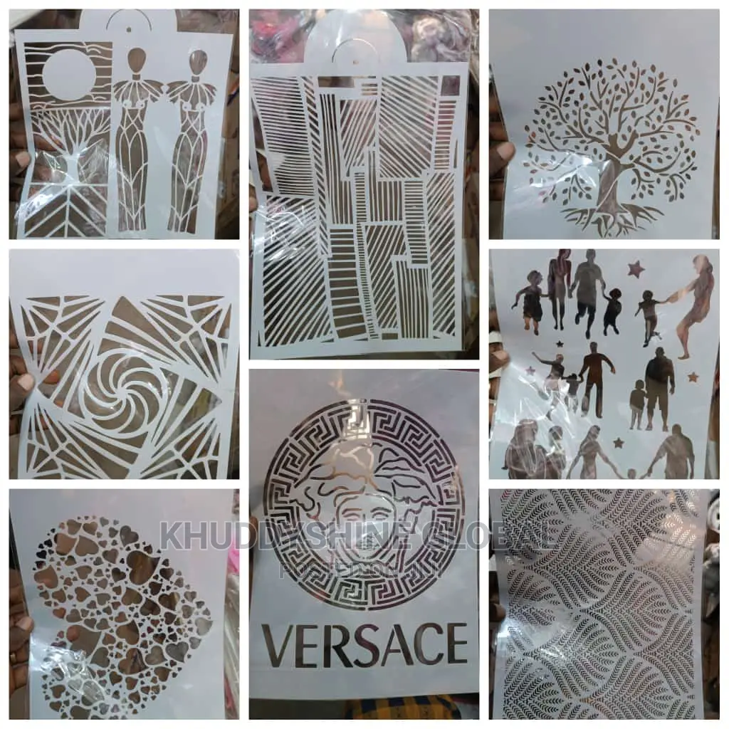 Reusable Drawing Stencils Craft