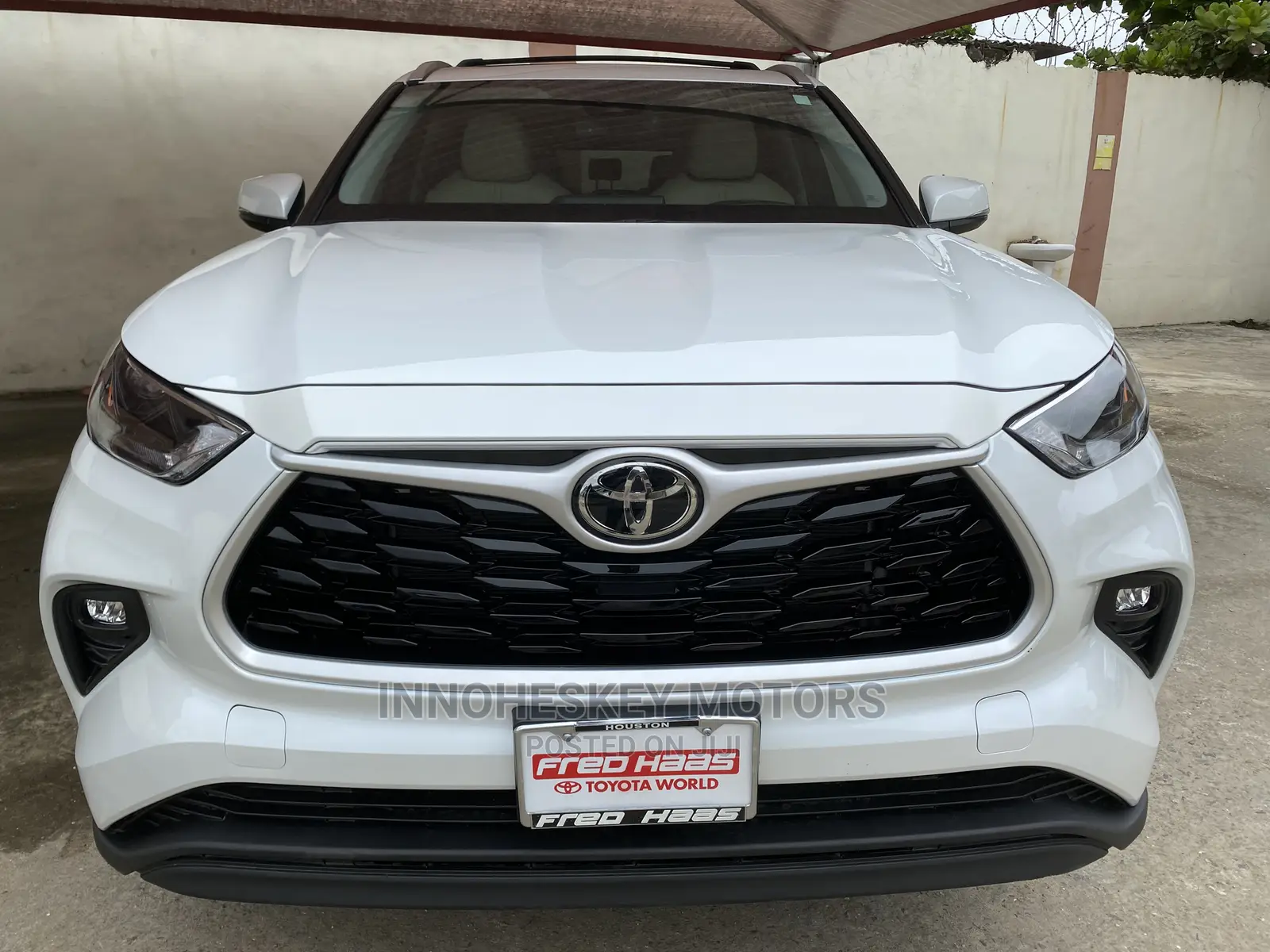Toyota Highlander XLE 2022 White