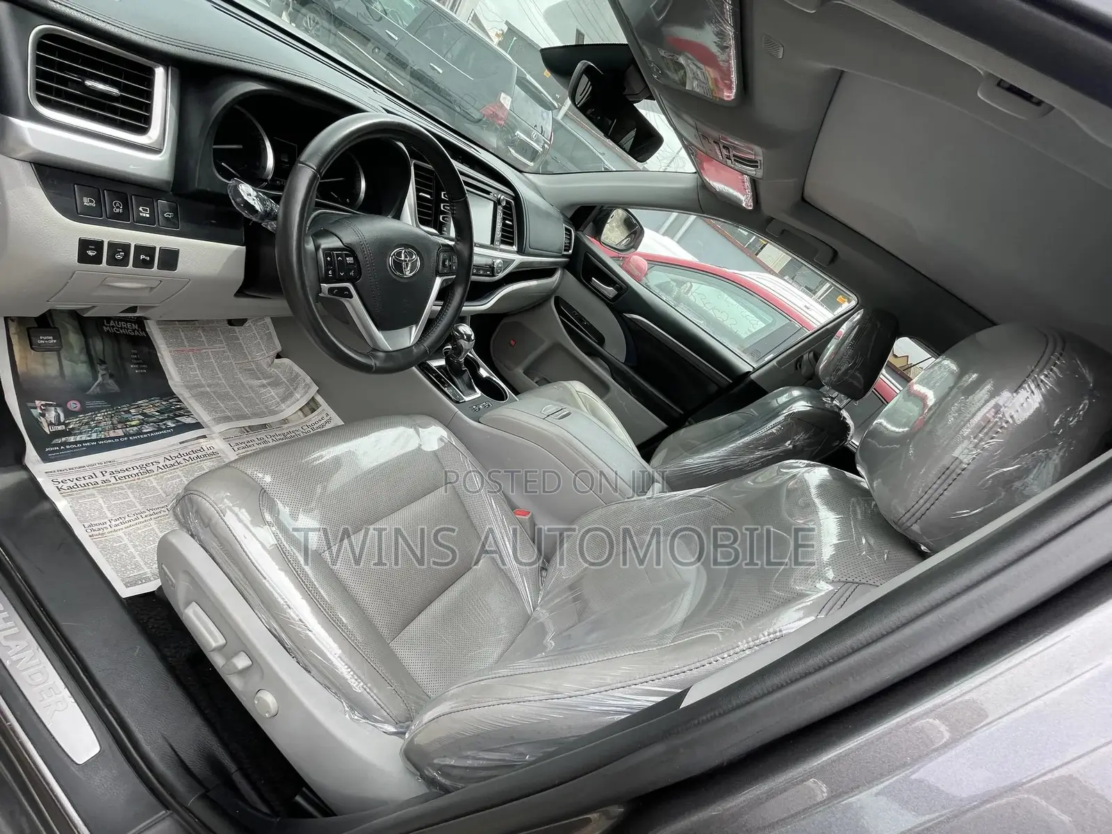 Toyota Highlander 2019 Gray