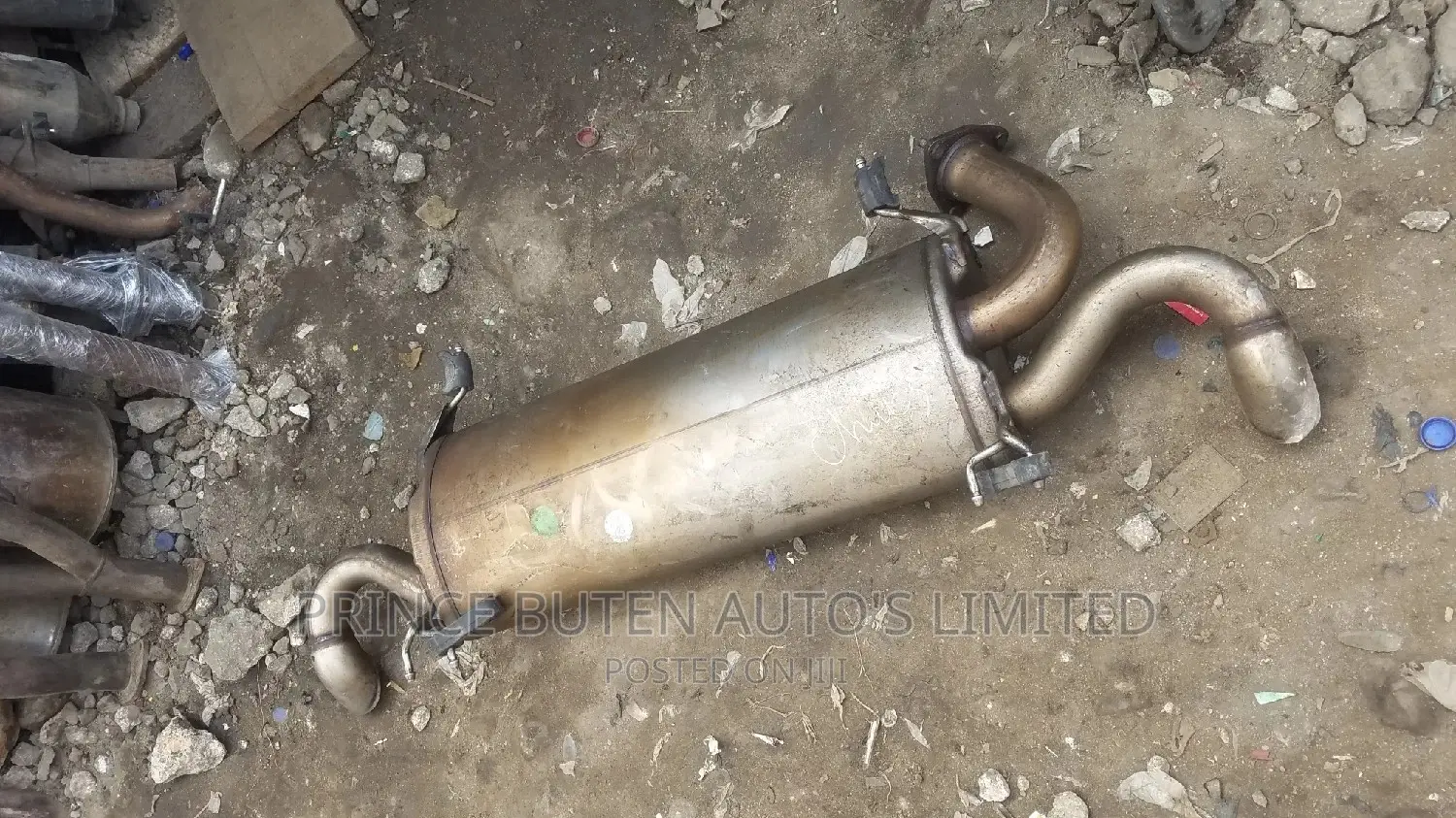 Back Exhaust Pot Honda RDX