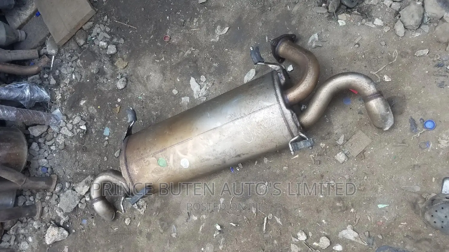 Back Exhaust Pot Honda RDX