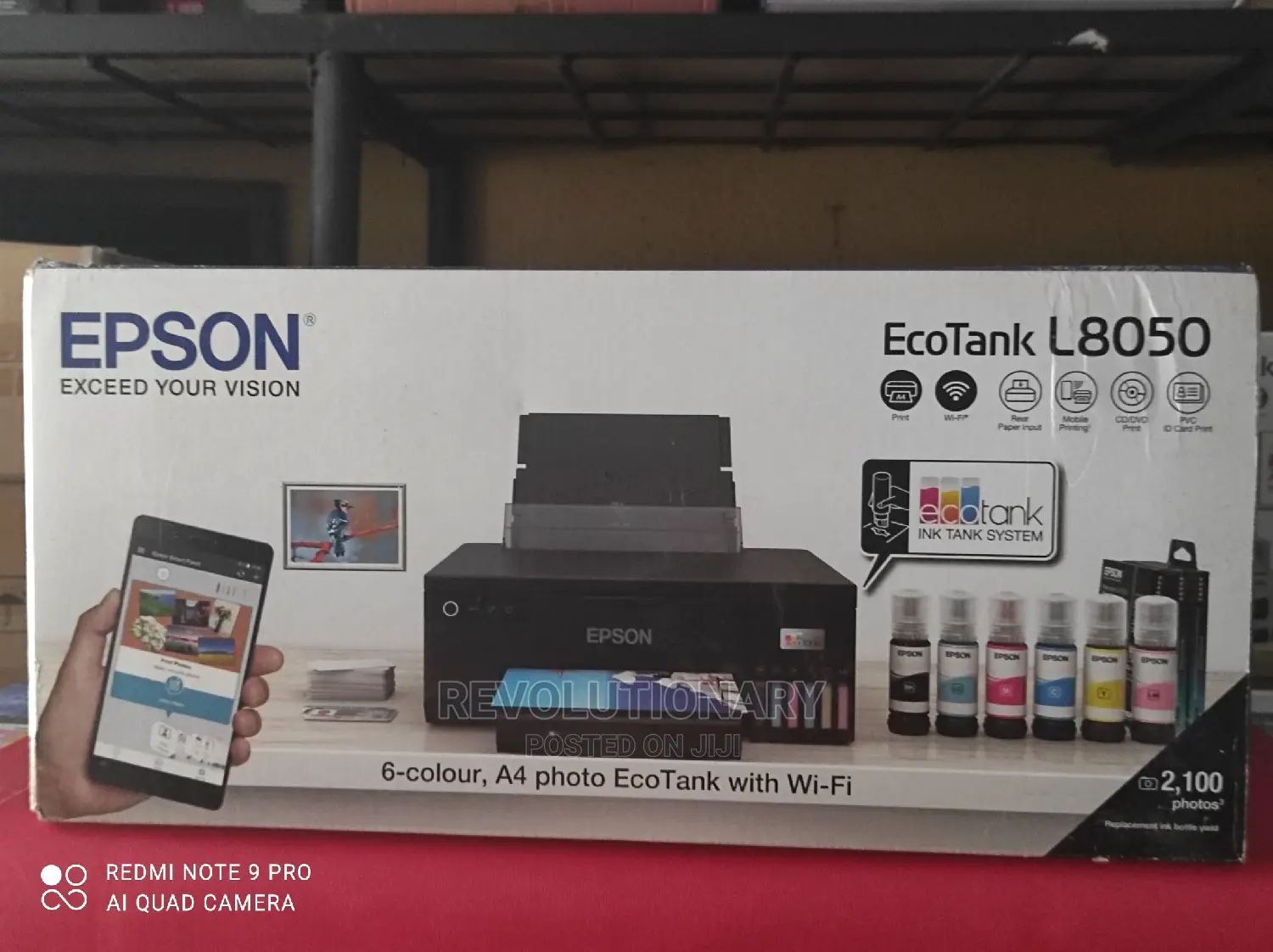 Epson L8050 Photo/PVC/ Cd Printer