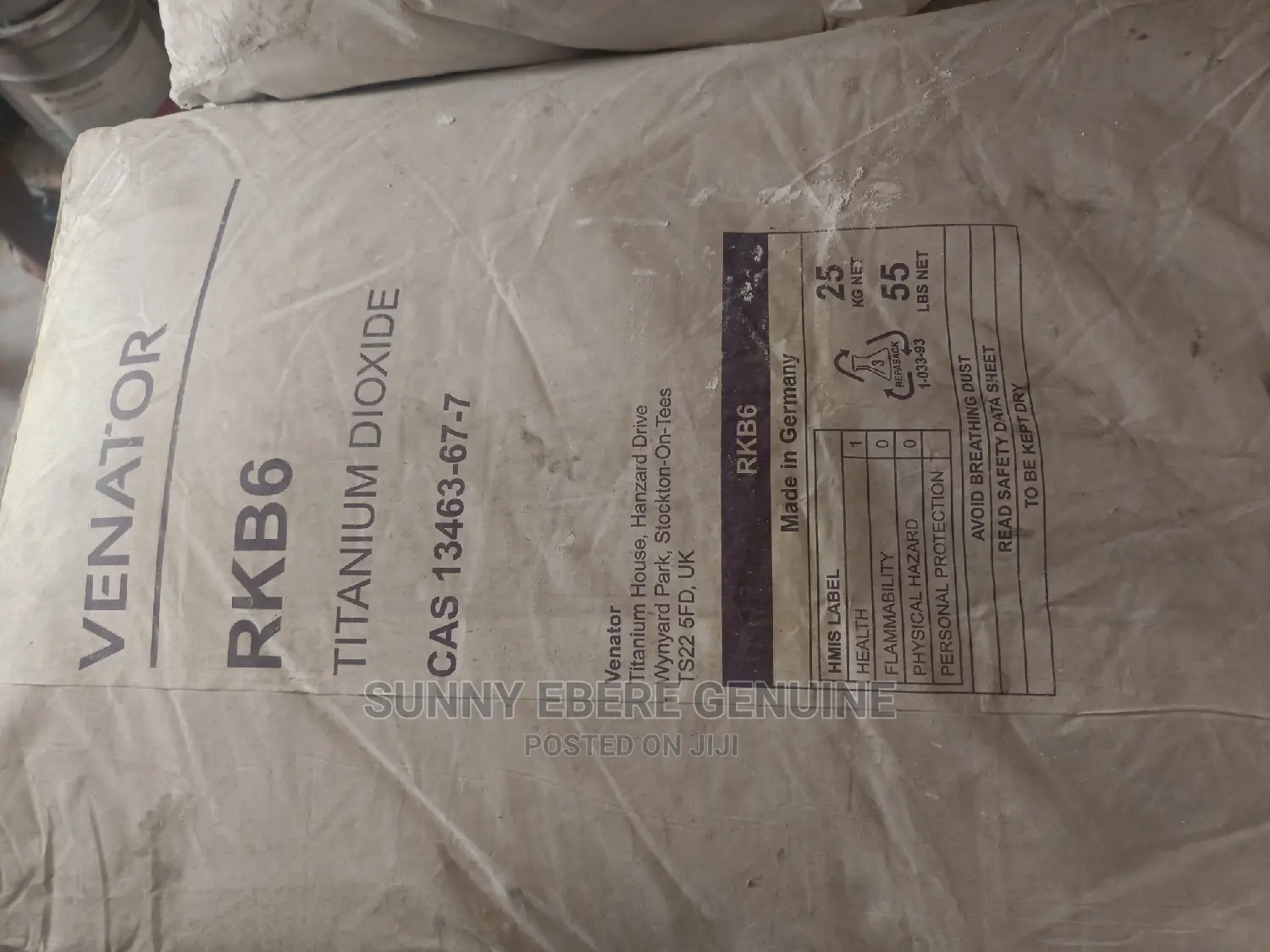 Titanium Dioxide Titanum Dioxide Made in Germany