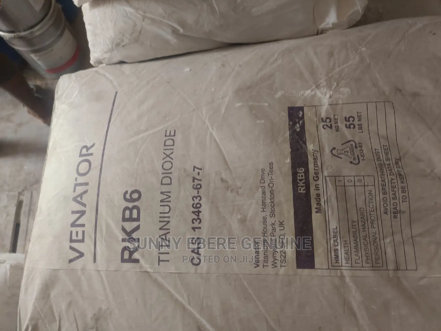 Titanium Dioxide Titanum Dioxide Made in Germany