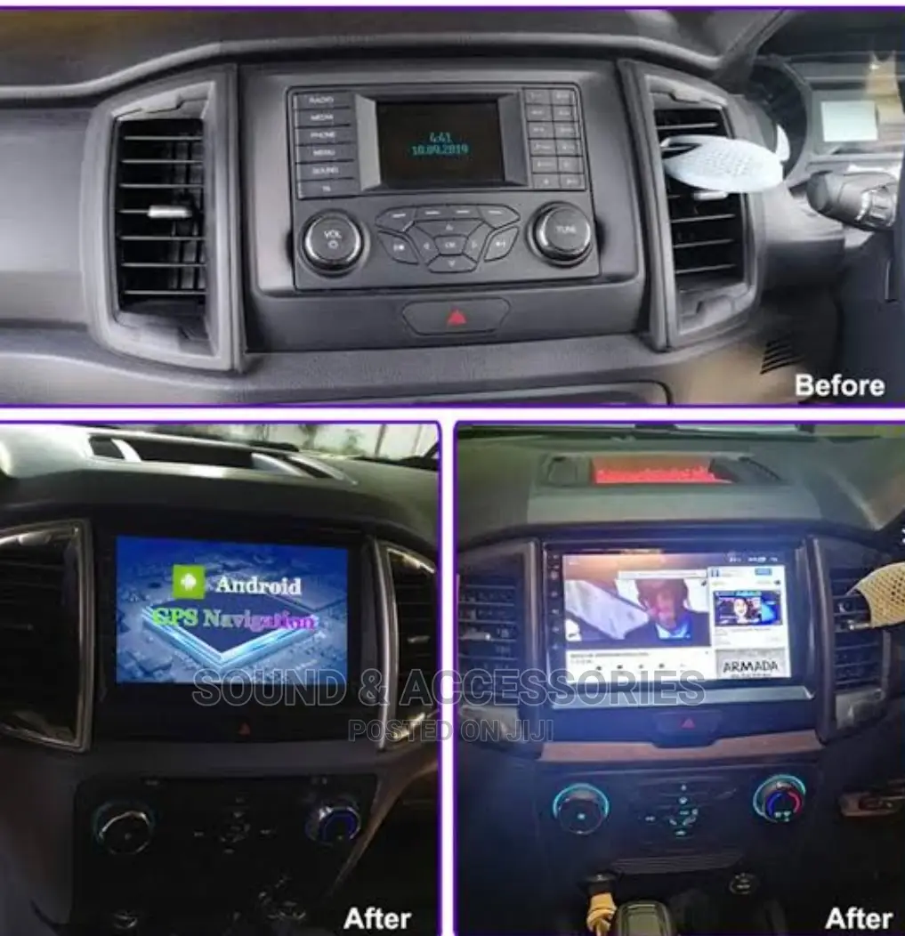 Ford Ranger 2015-2020 Android GPS Navigation System