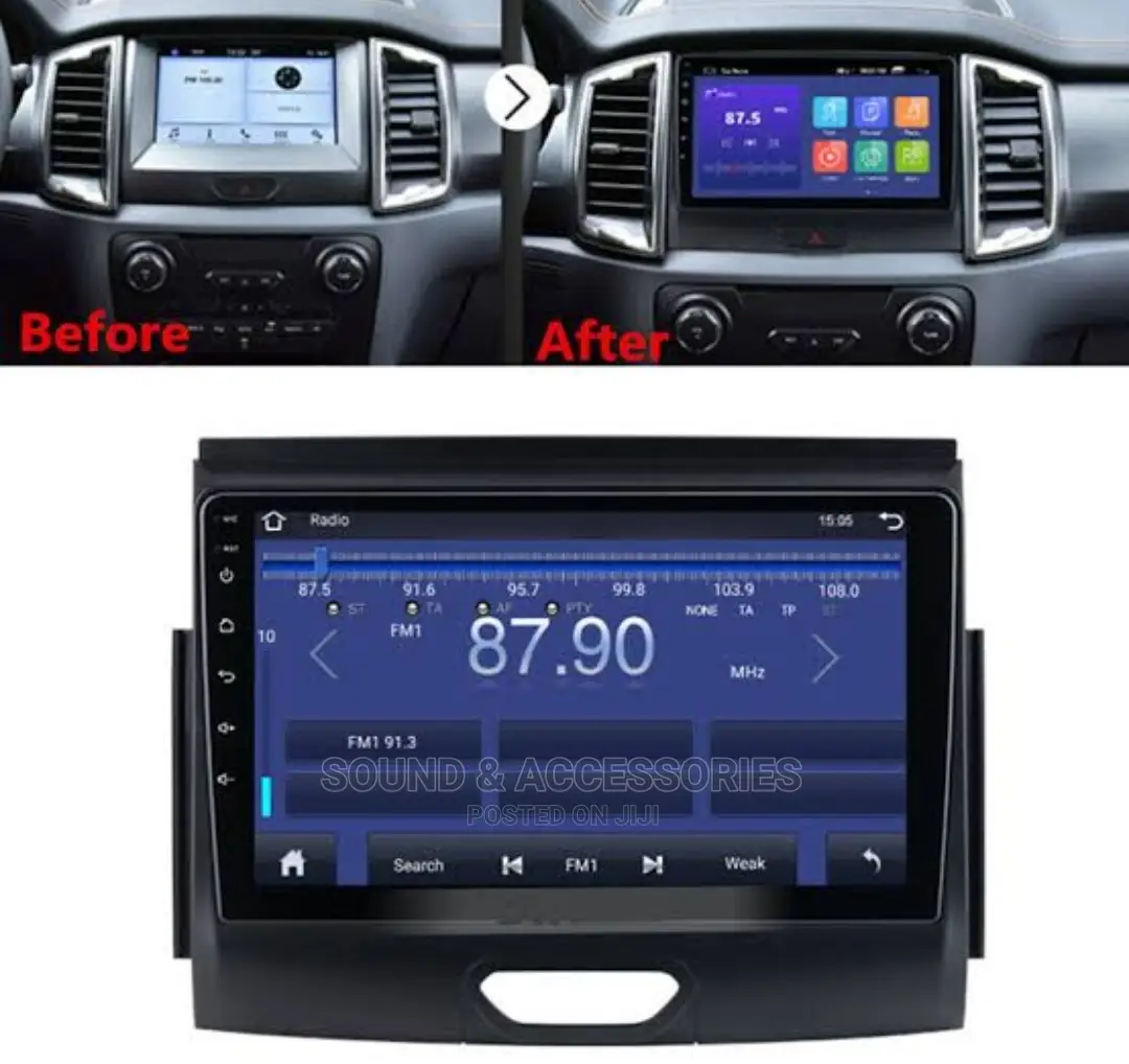 Ford Ranger 2015-2020 Android GPS Navigation System