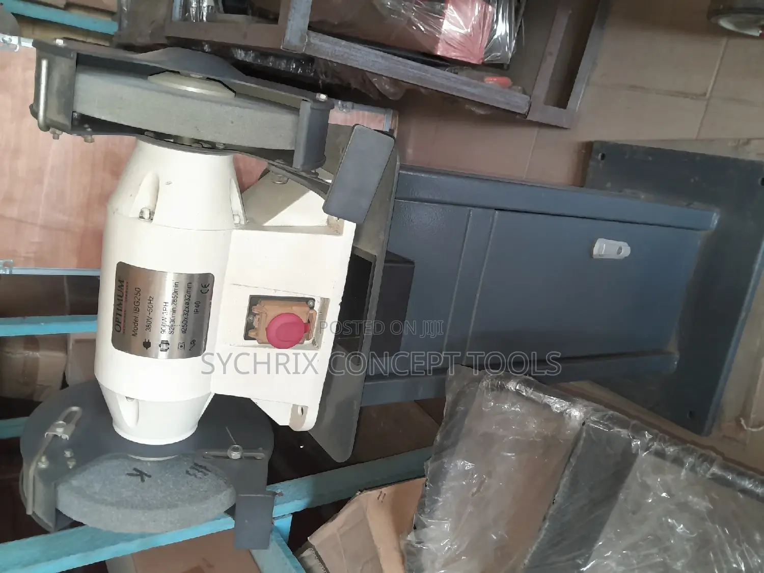 Bench Grinder With Stand 10"