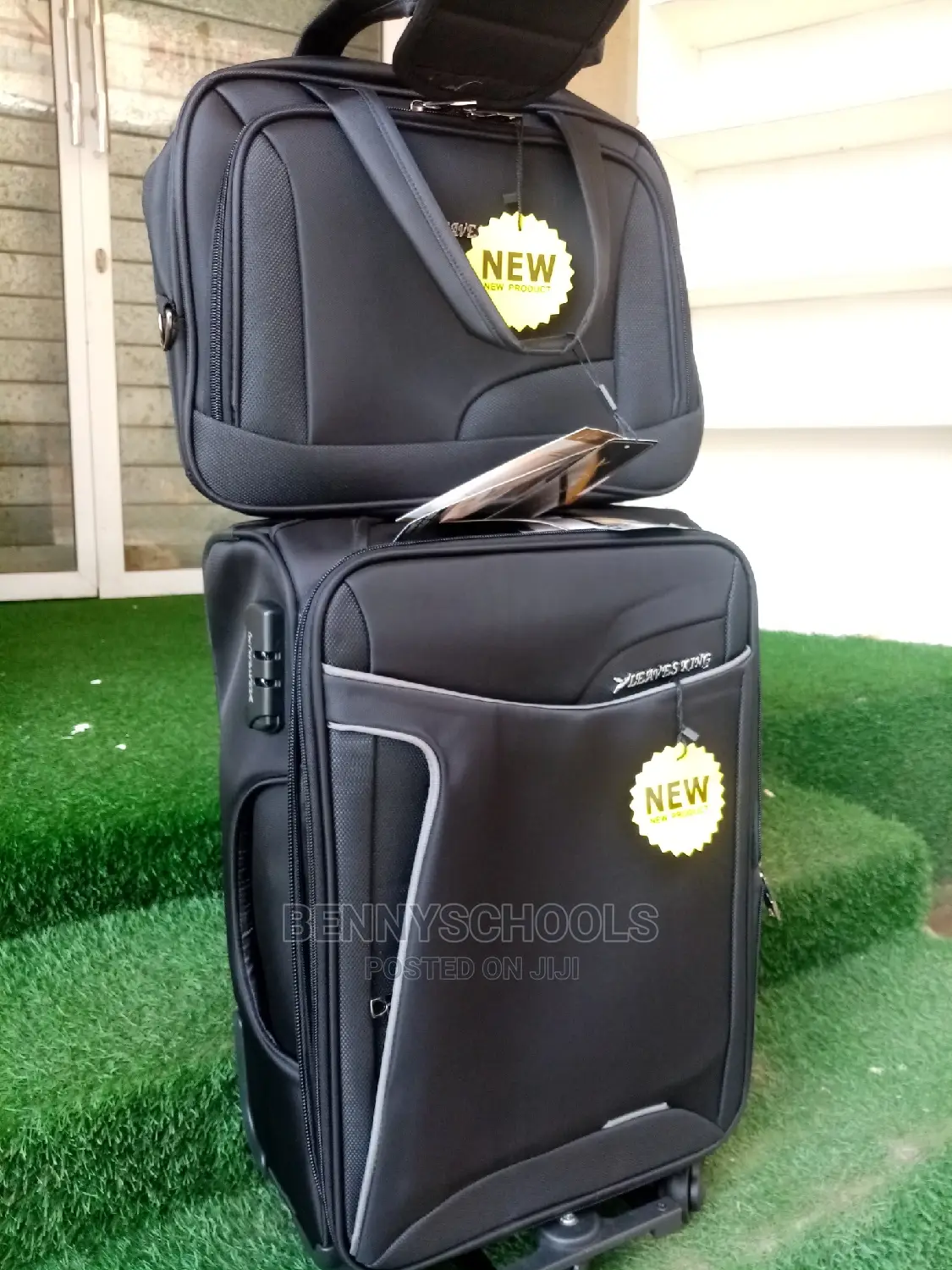 Small Hand Luggage Leaves King Traveling Luggage Box and Kit