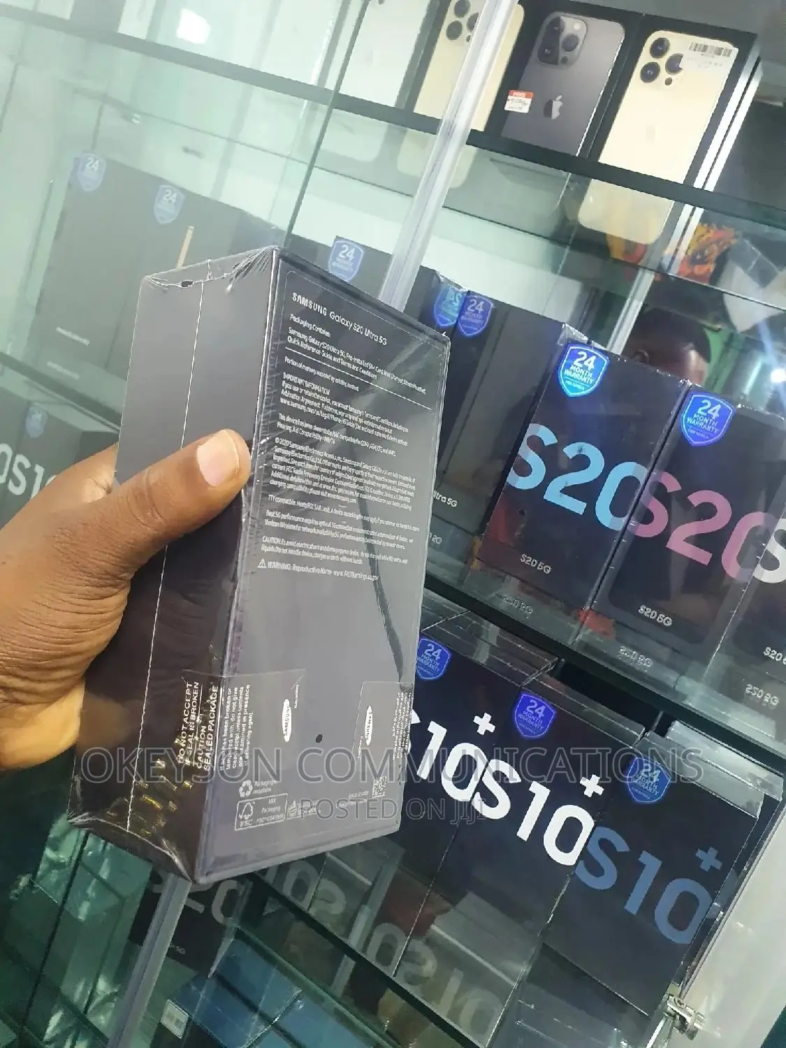 New Samsung Galaxy S20 Ultra 128 GB Black