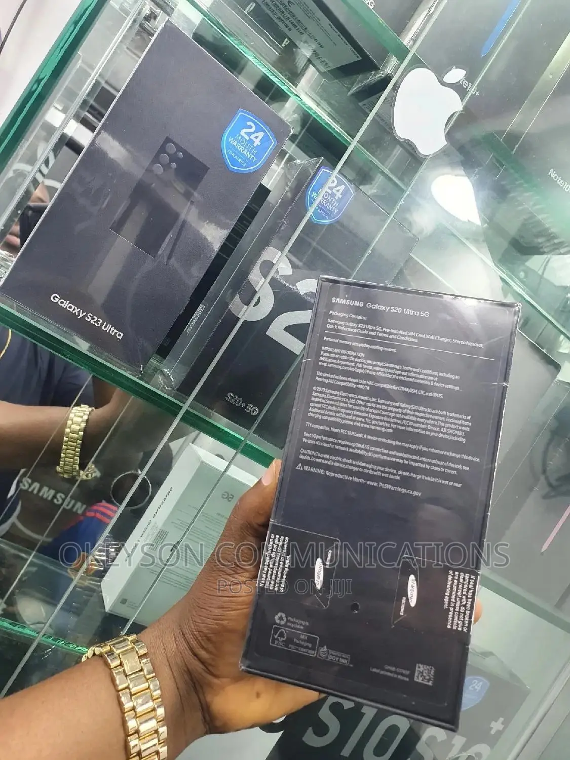 New Samsung Galaxy S20 Ultra 128 GB Black