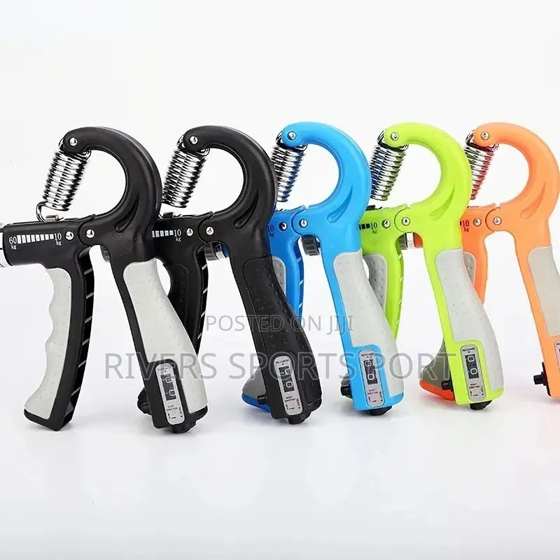 5-60kg Adjustable Hand Grip With Counter Handgrip Fingers Strengthener