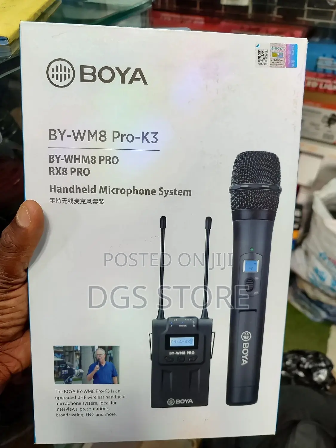 Boya by WM8 Pro -3 Handheld Microphone