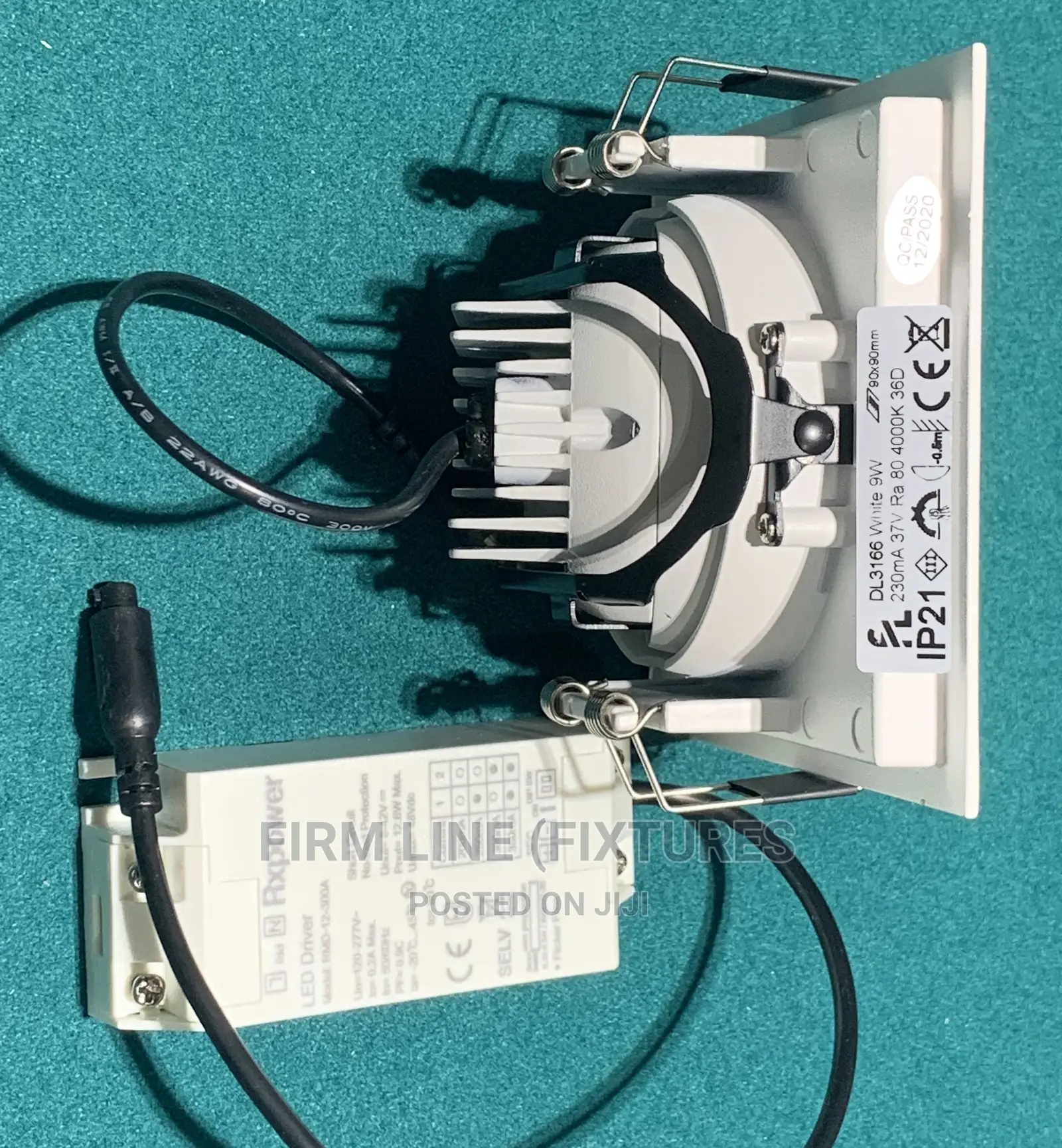 Single Downlight Slim Gimble Tiltable 9W