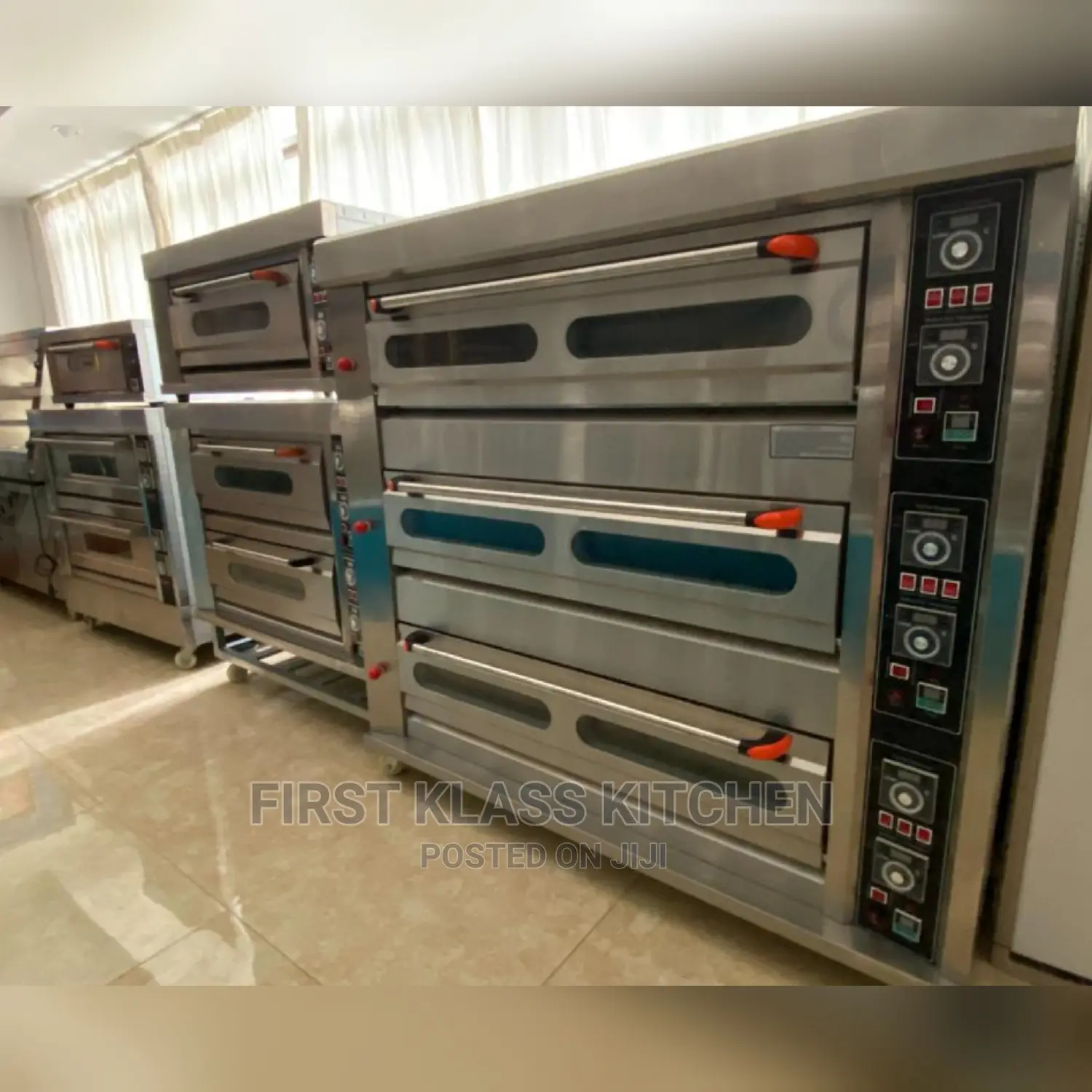 Deck Oven 9 Trays Gas E Electric