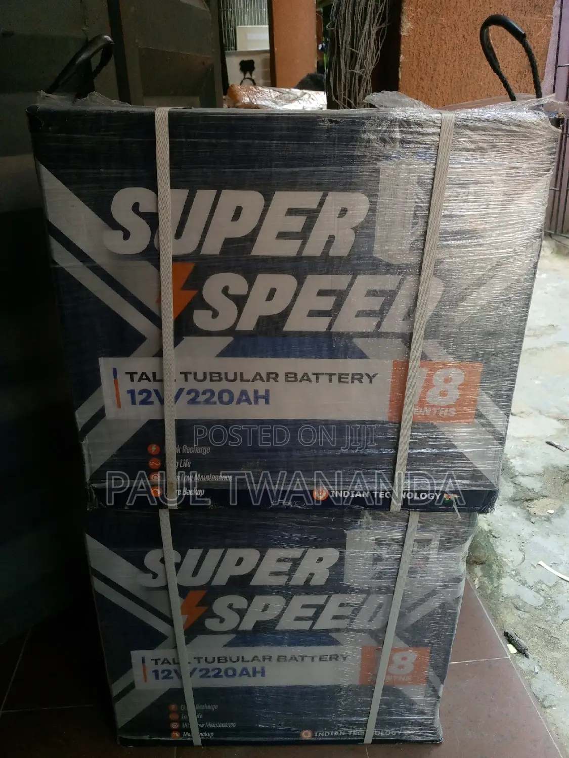 Super Speed 220AH Tubular Battery