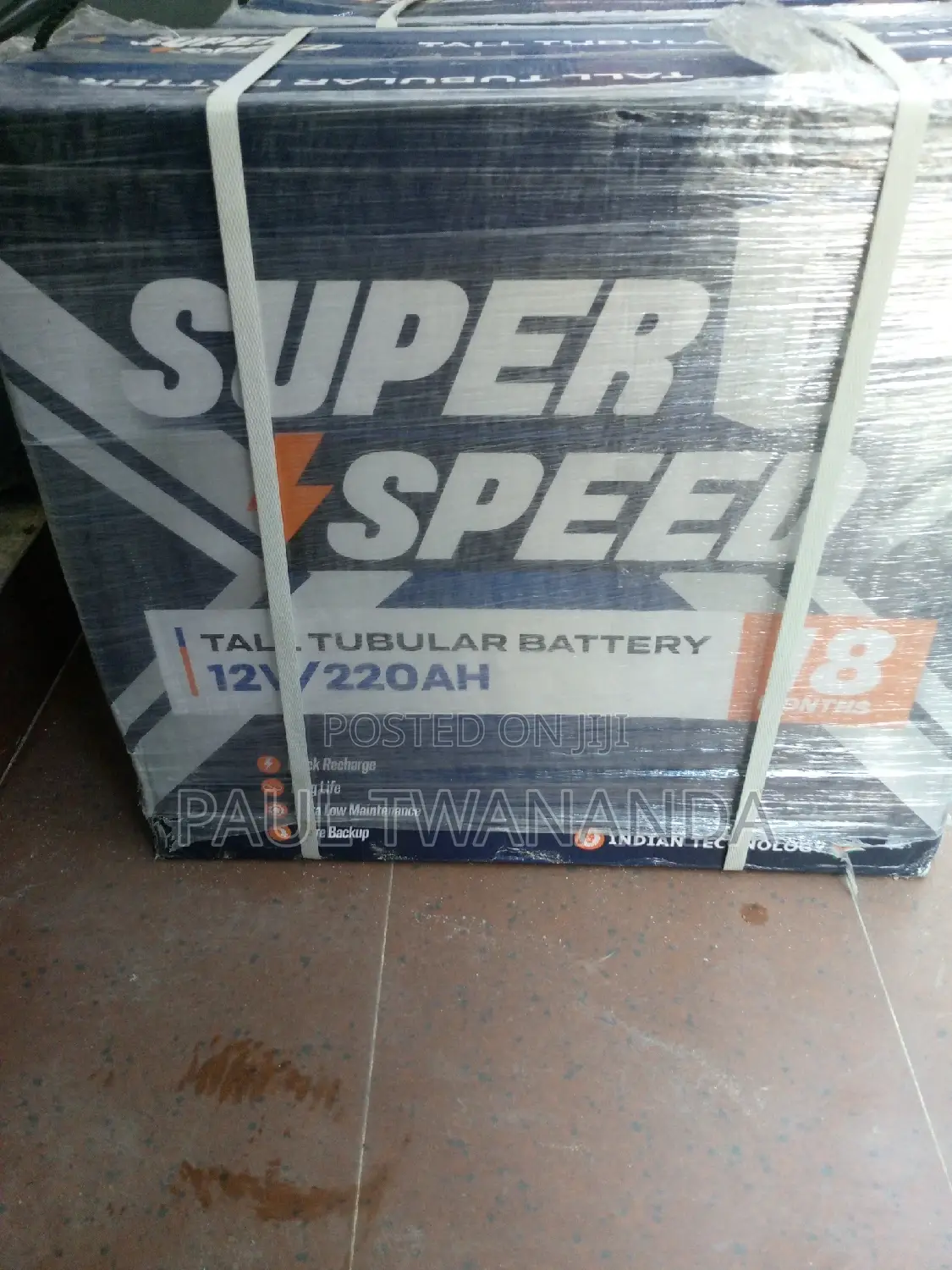 Super Speed 220AH Tubular Battery