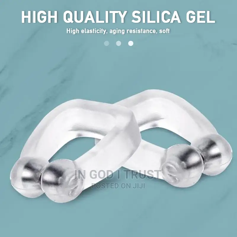 New Silicone Magnetic Anti Snore Stop Snoring Nose