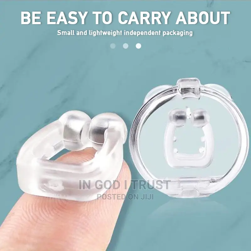 New Silicone Magnetic Anti Snore Stop Snoring Nose