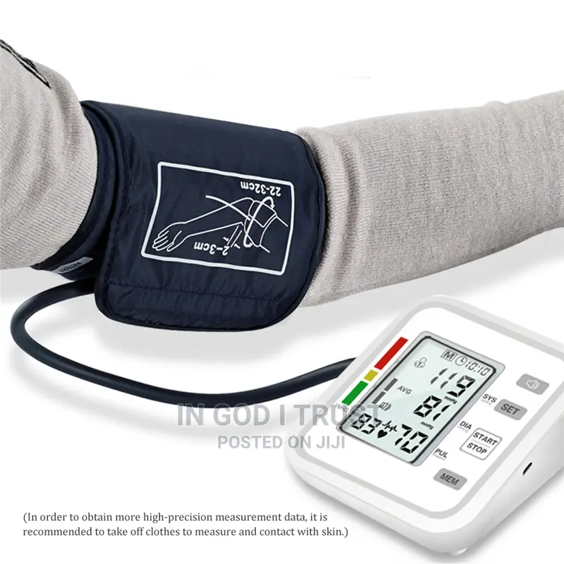 Upper Arm Electronic Blood Pressure Monitor