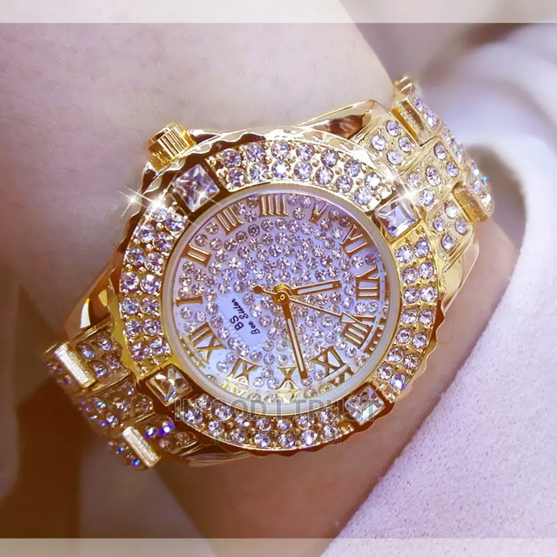 Women Watches Diamond Gold Watch