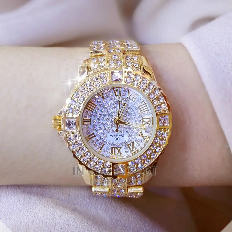 Women Watches Diamond Gold Watch