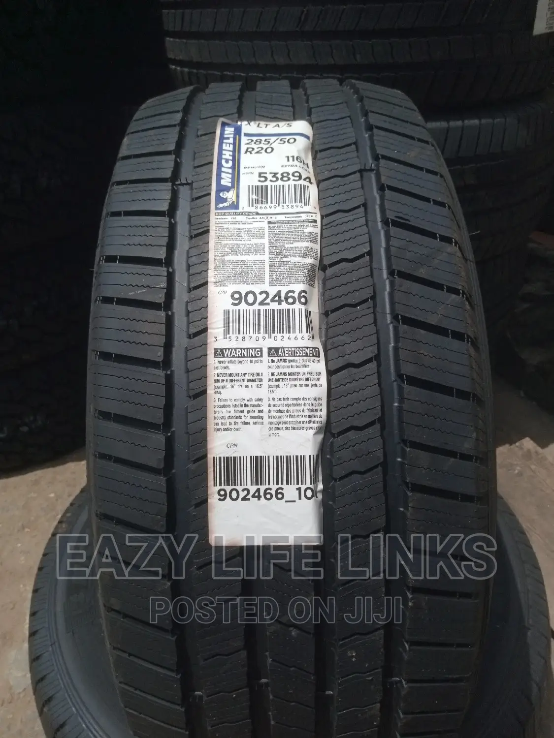 285/50r20 Michelin Tires
