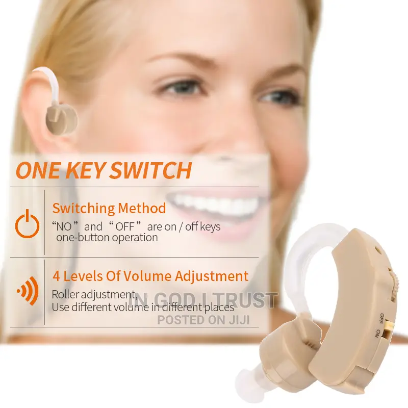 Super Mini Hearing Aid Ear Sound Amplifier Adjustable