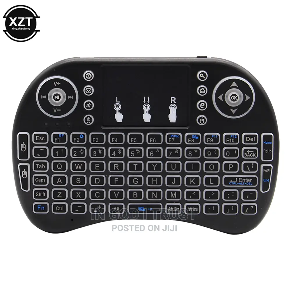 3 Color Backlit I8 Mini Wireless Keyboard 2.4ghz