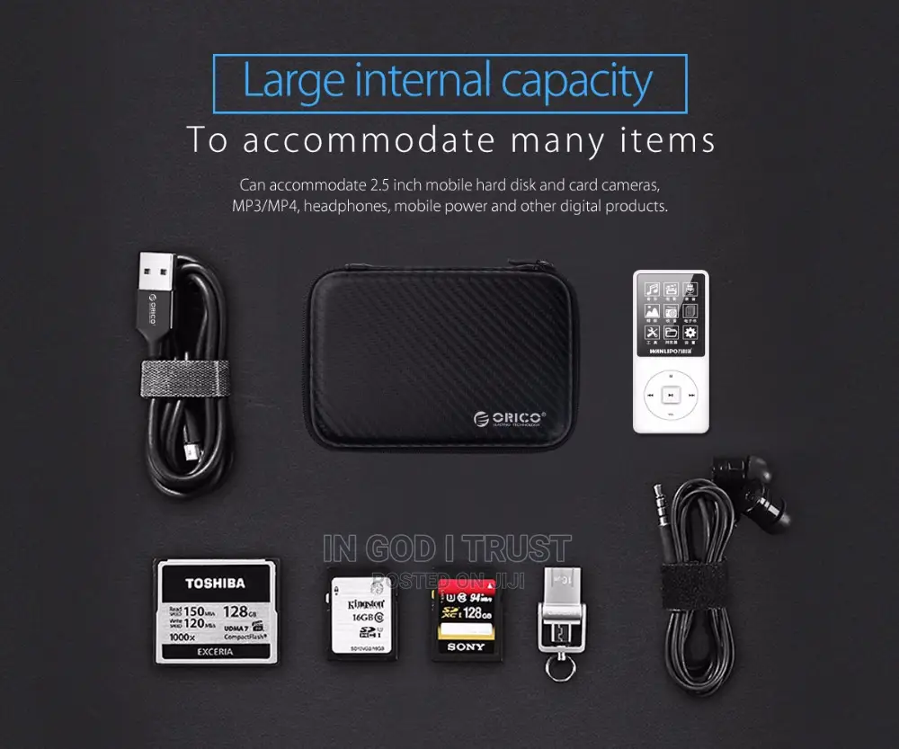 ORICO 2.5 Inch Hard Drive Portable HDD Protector Bag