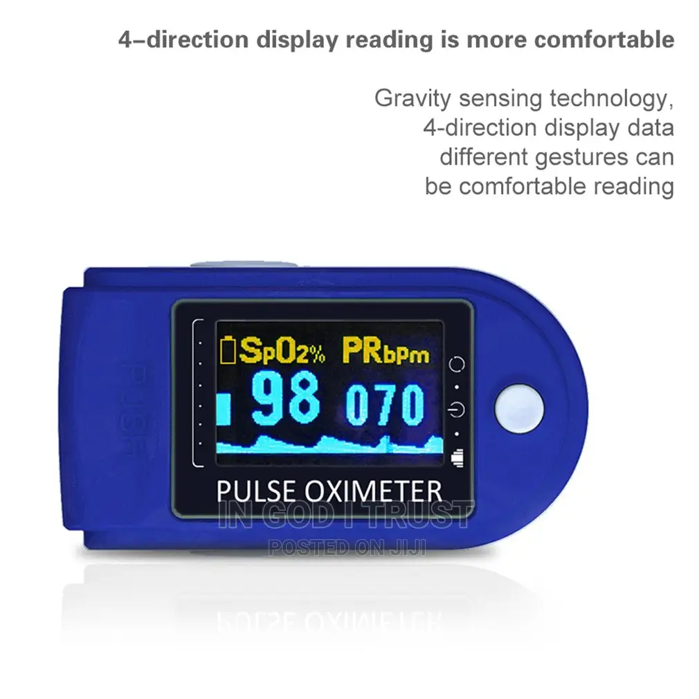 Finger Oximeter Digital Fingertip Pulse