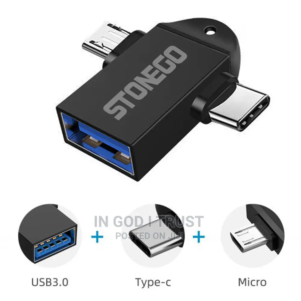 STONEGO 2 in 1 OTG Adapter, USB 3.0 Female