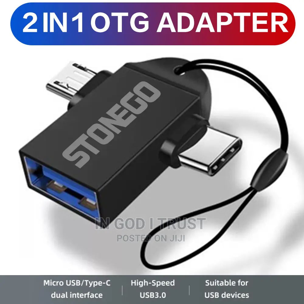 STONEGO 2 in 1 OTG Adapter, USB 3.0 Female