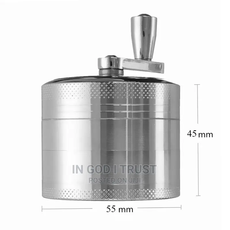 4 Layers Tobacco Grinder Aluminium