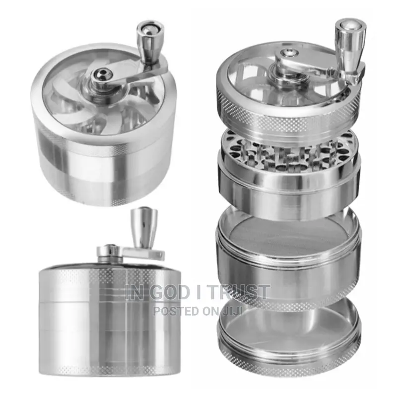 4 Layers Tobacco Grinder Aluminium