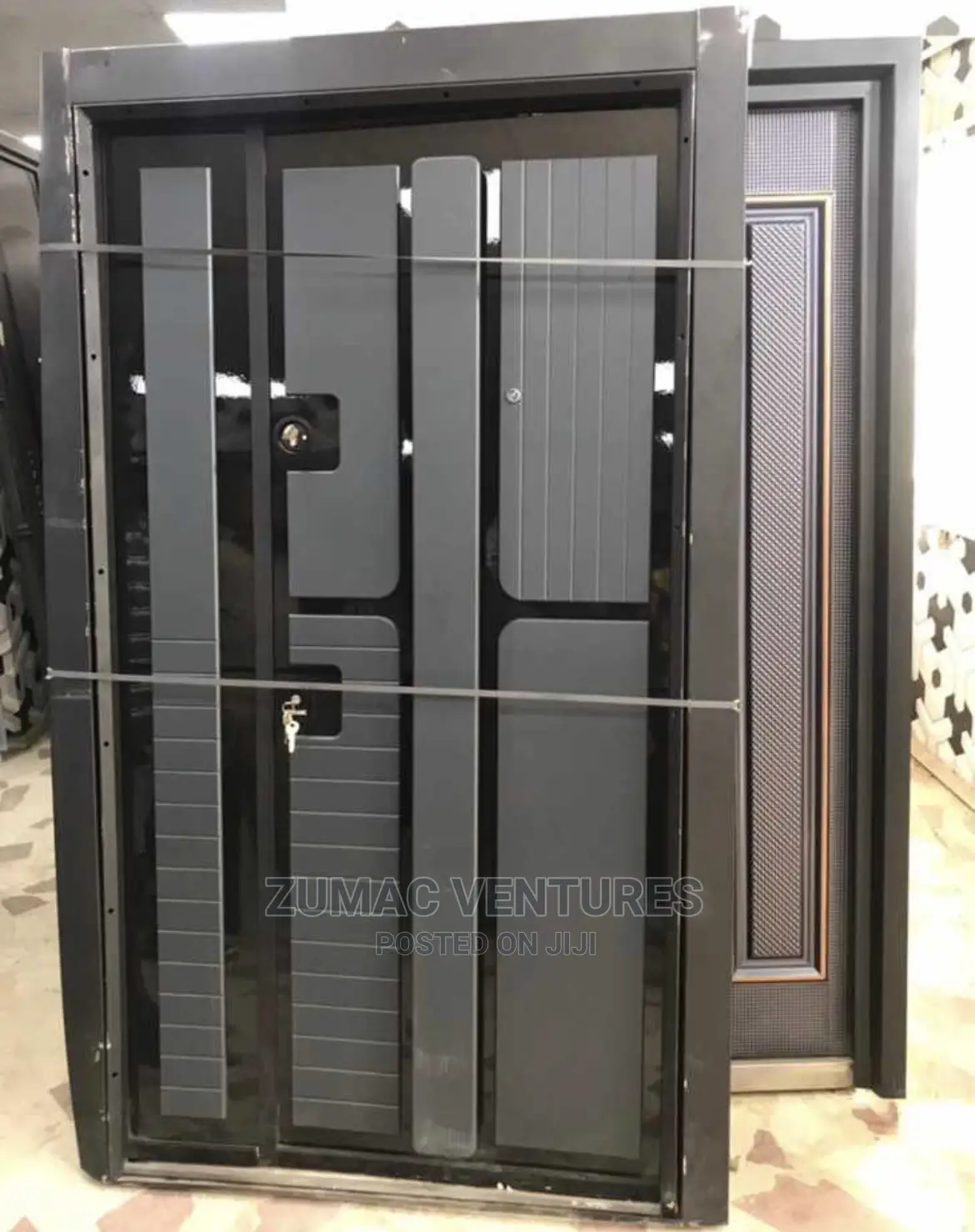 4ft Gray Color Turkish Made Security Door