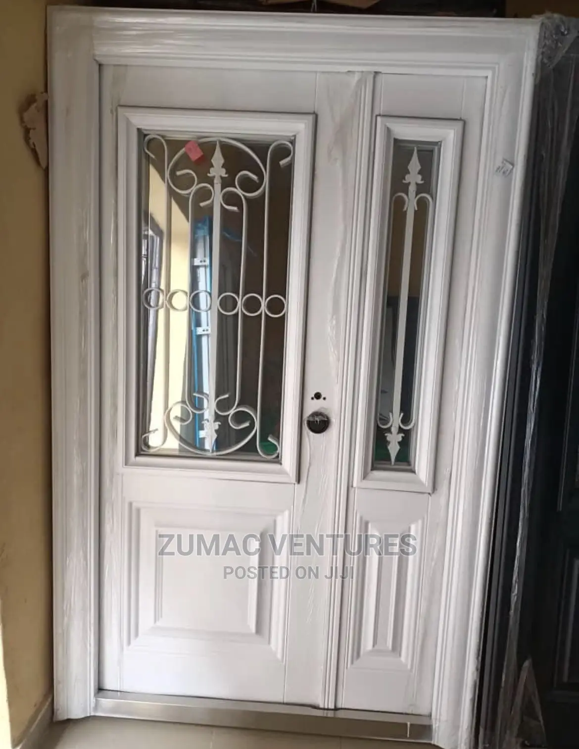 French Glass Door. HALF GLASS