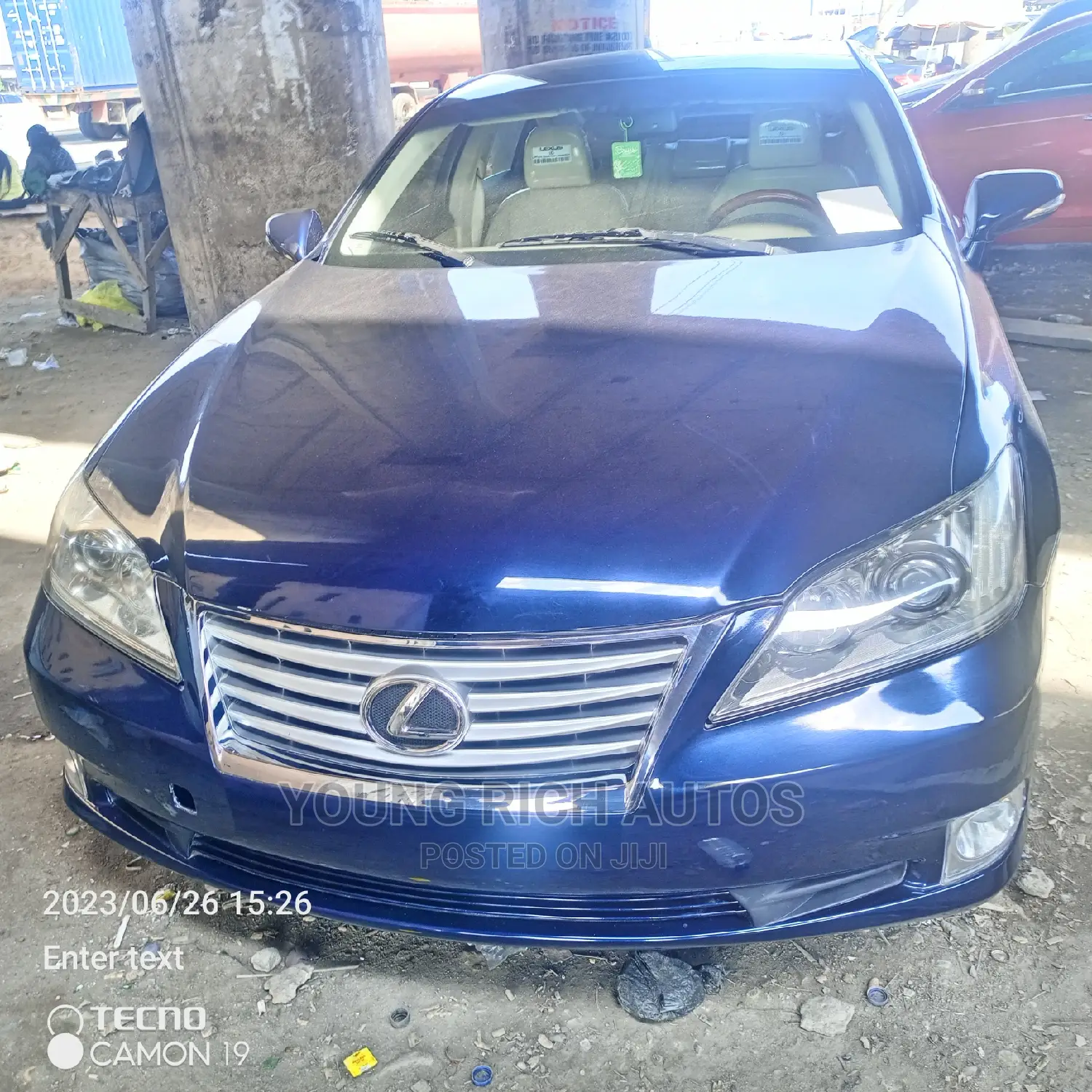 Lexus ES 350 2011 Blue