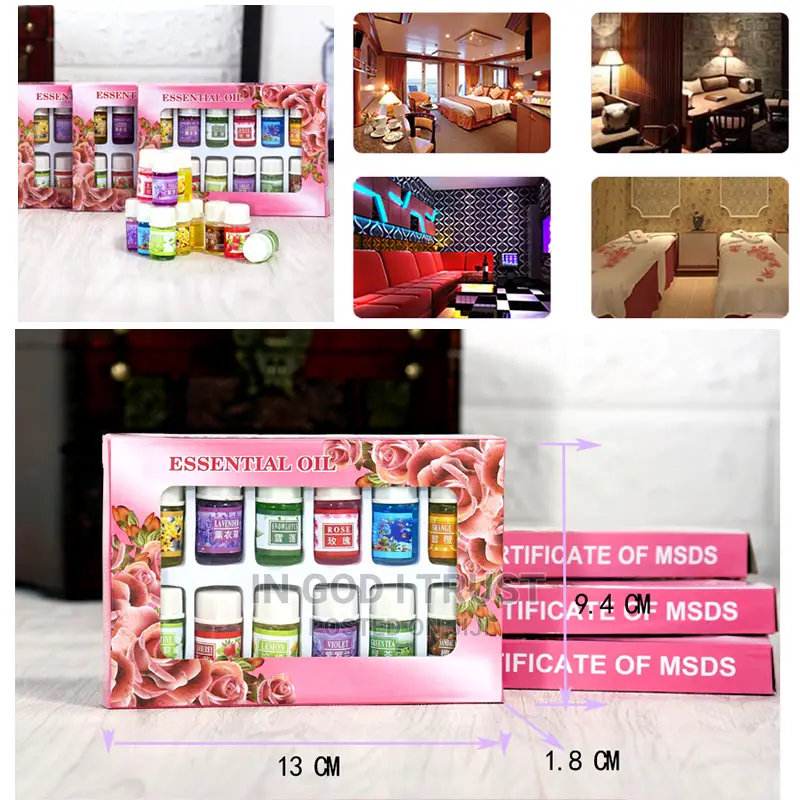 12pcs Car Air Freshener Car Oil