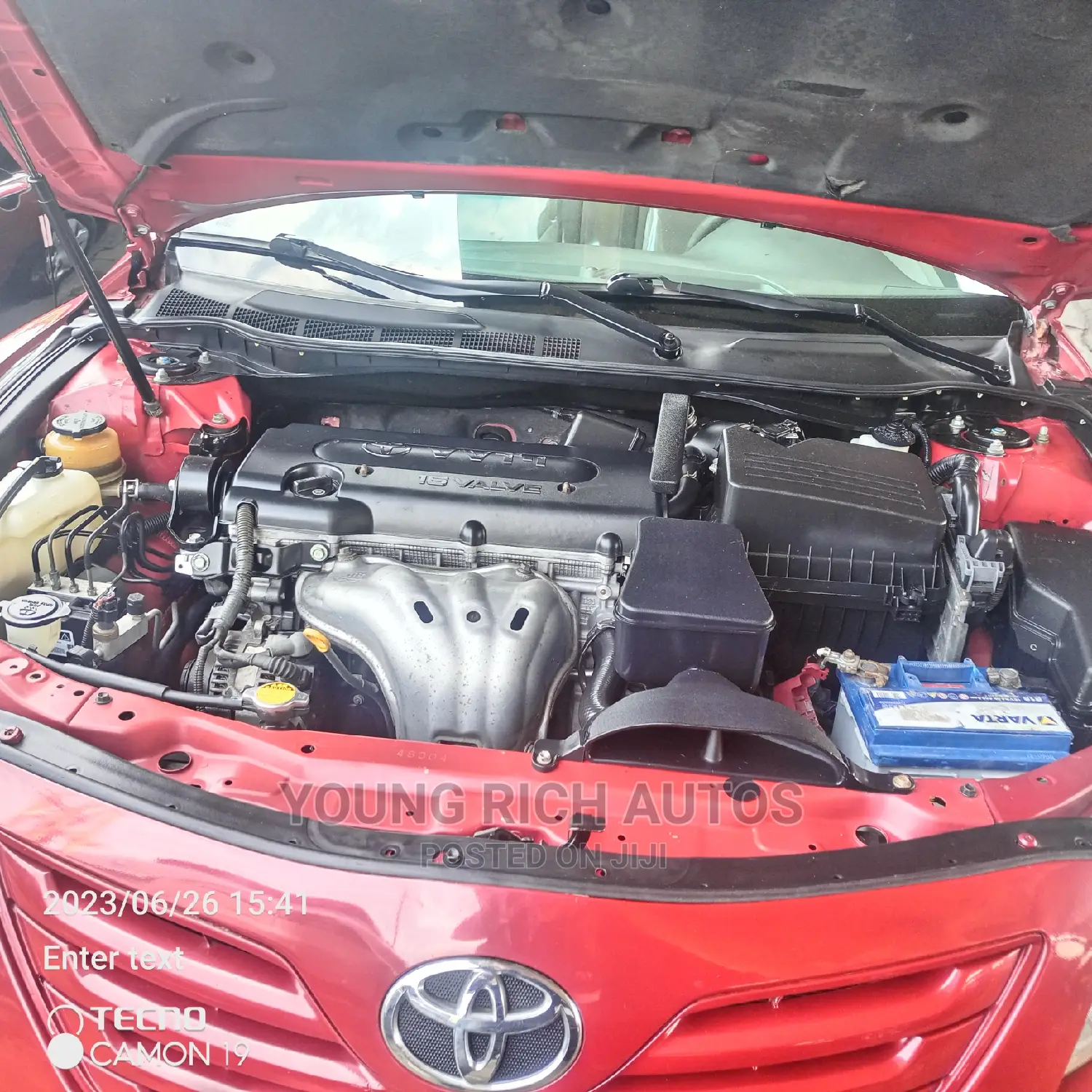 Toyota Camry 2008 Red