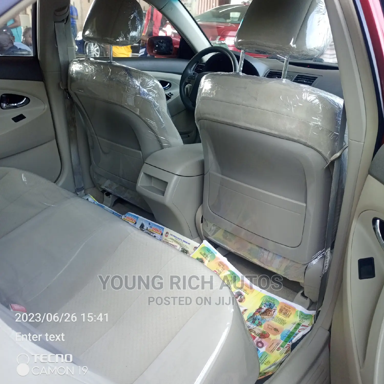 Toyota Camry 2008 Red