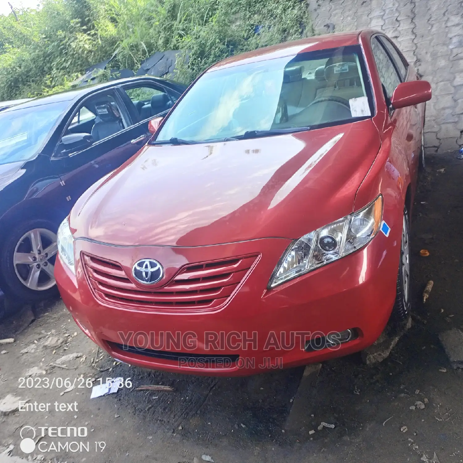 Toyota Camry 2008 Red