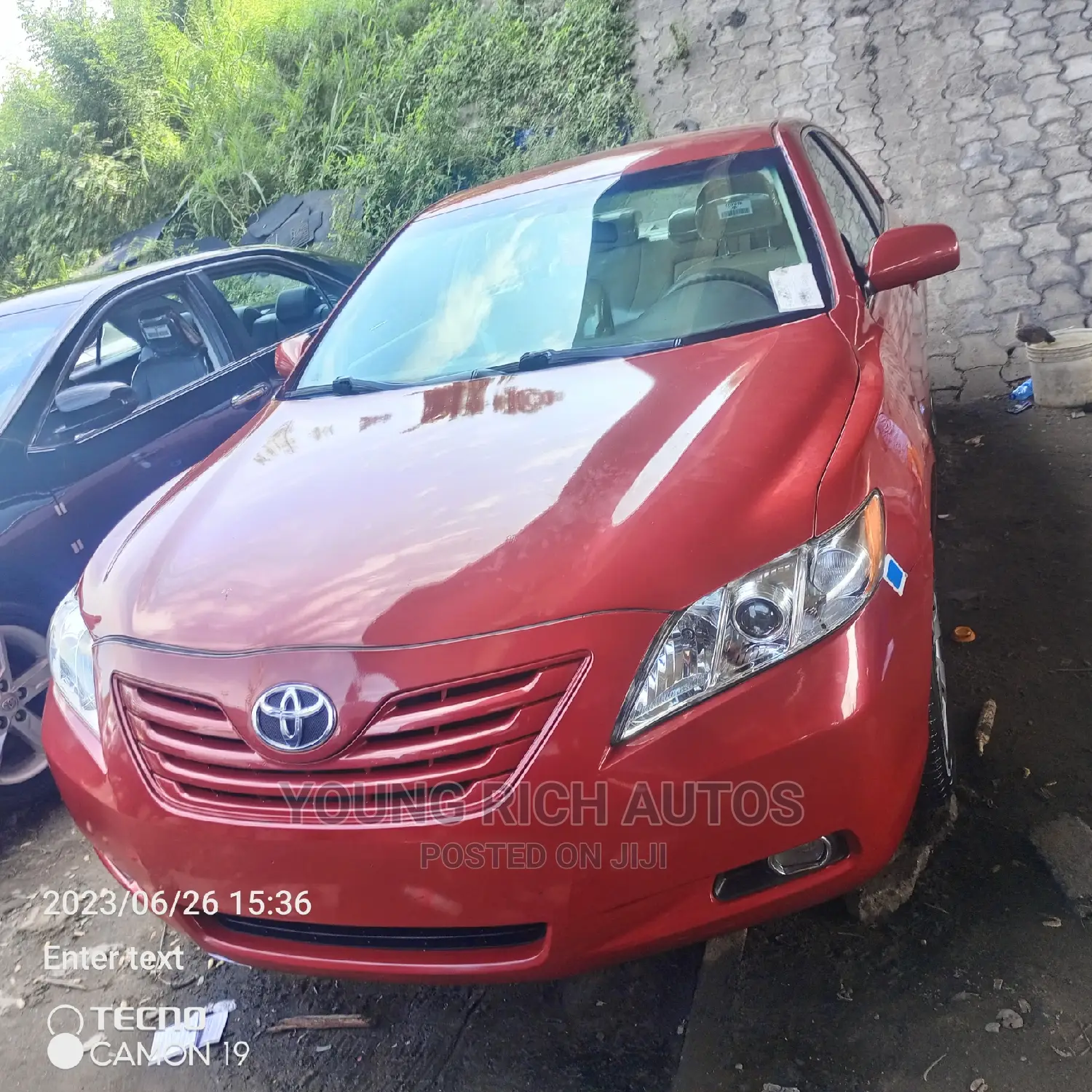 Toyota Camry 2008 Red