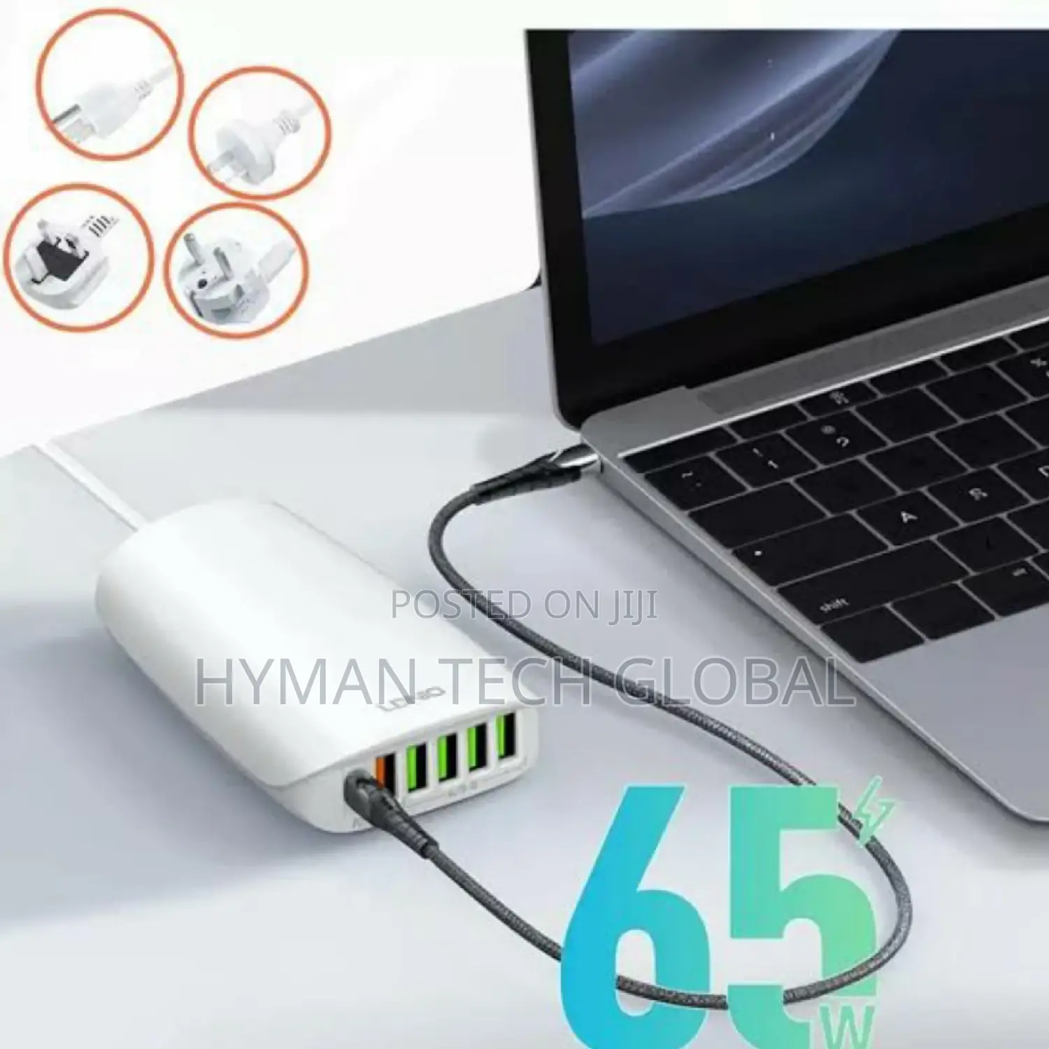 LDNIO A6573c 6 Ports Desktop Charger – 65w