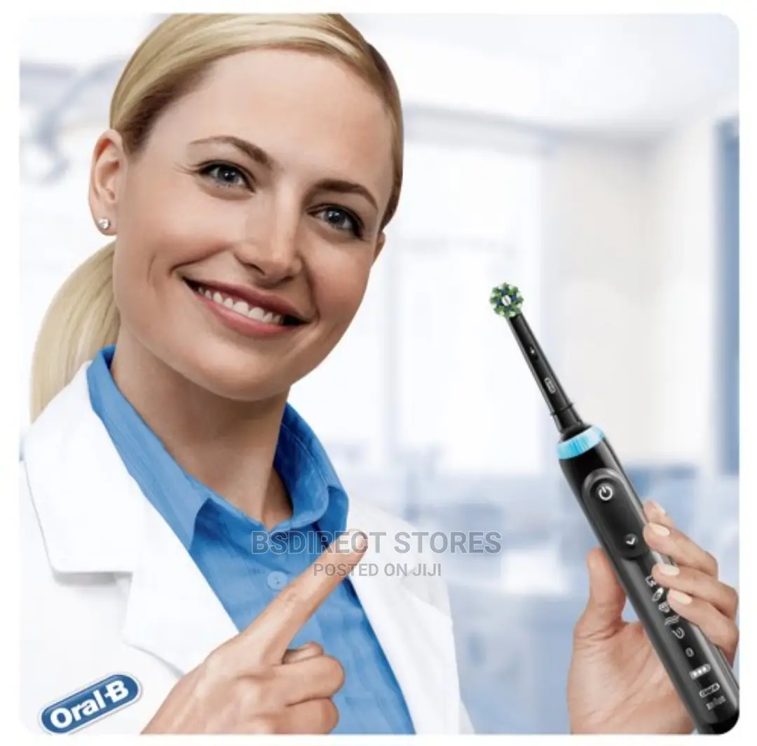 Oral-B Crossaction Clean Maximiser Brush Heads 2 Pc(S) Black