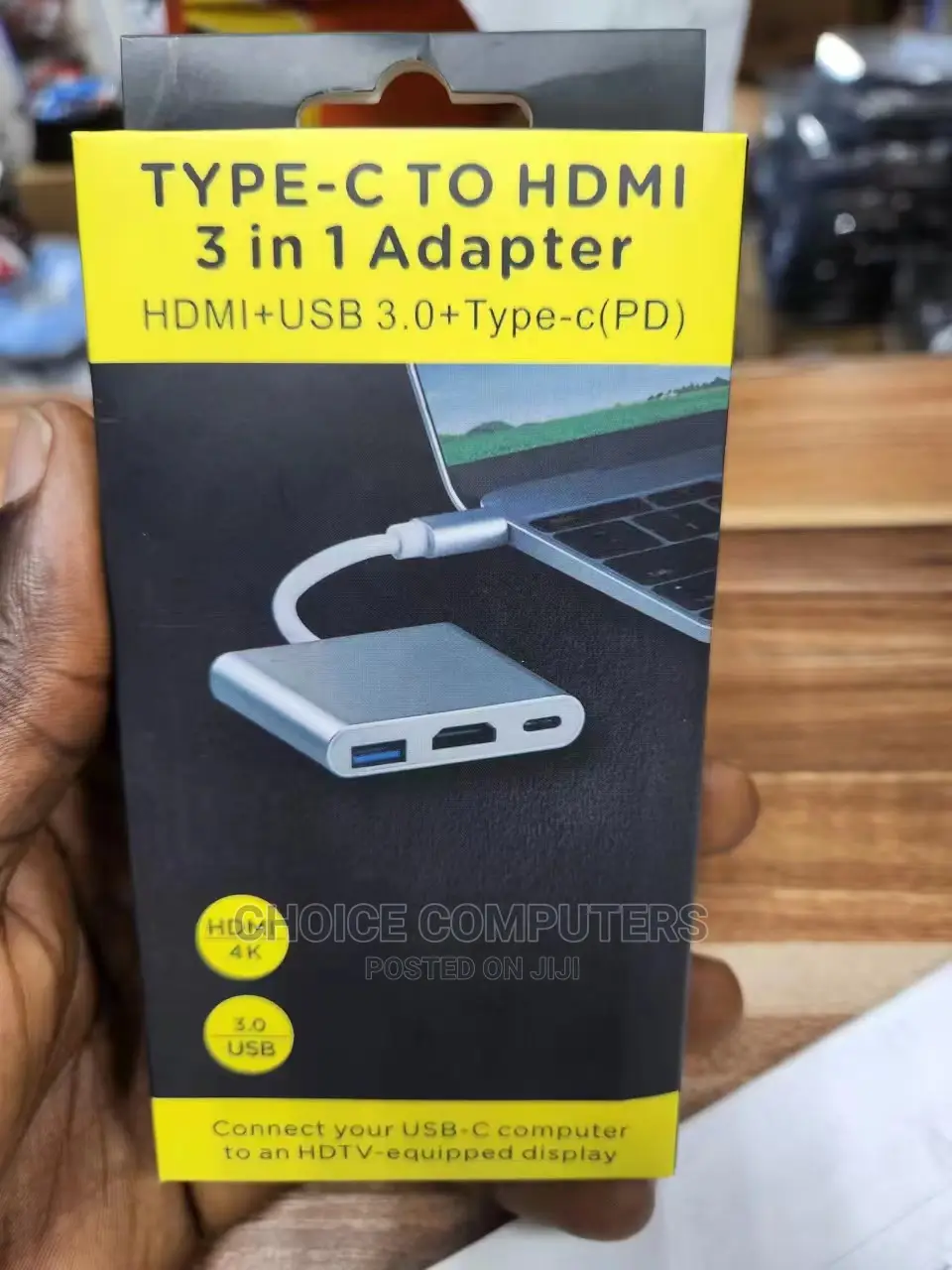Type-C to HDMI 3 in 1