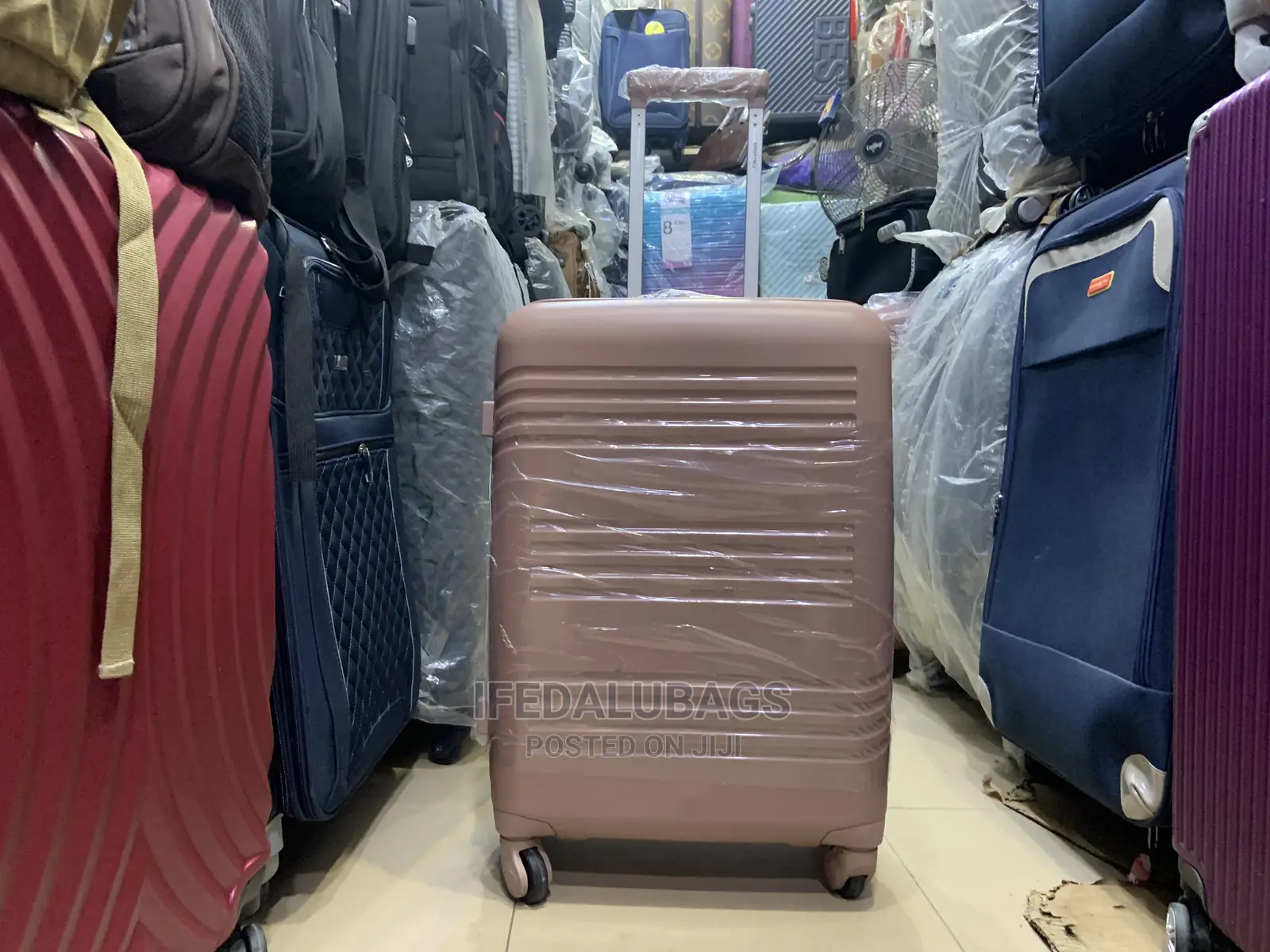 Medium Size Quality Unbreakable Rubber Plastic Luggage